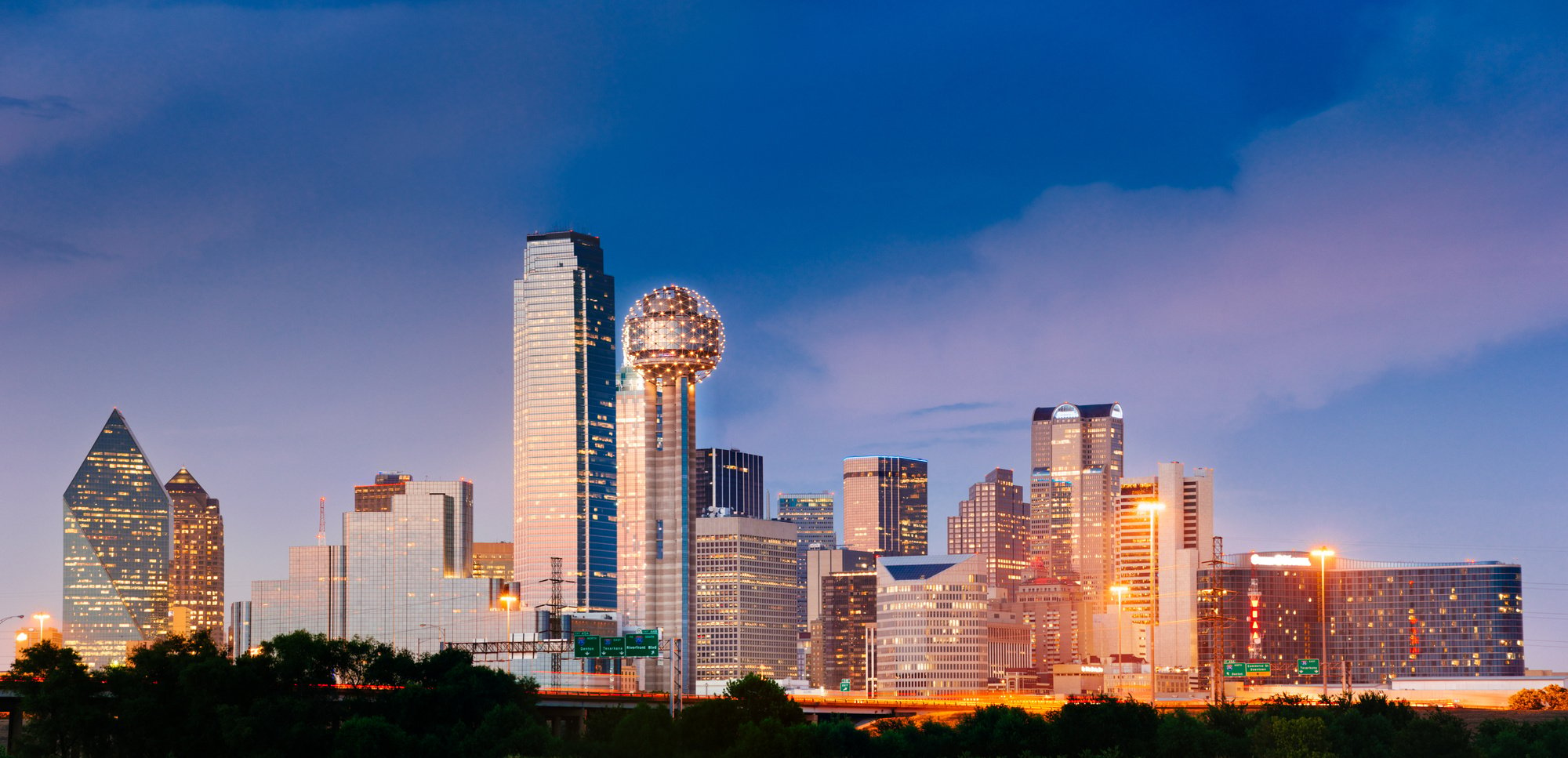 Dallas Skyline Panorama